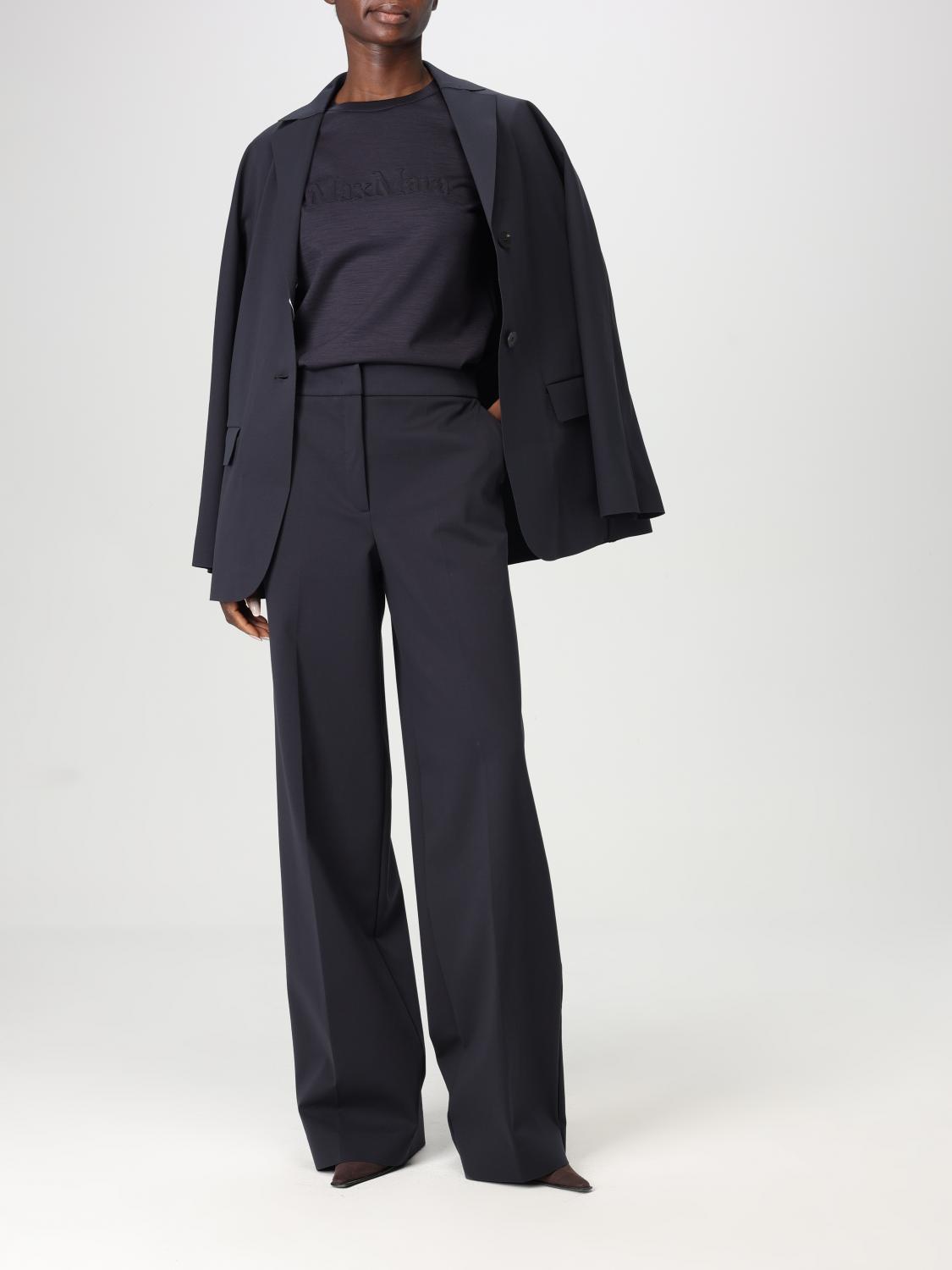 Pants Woman color Blue