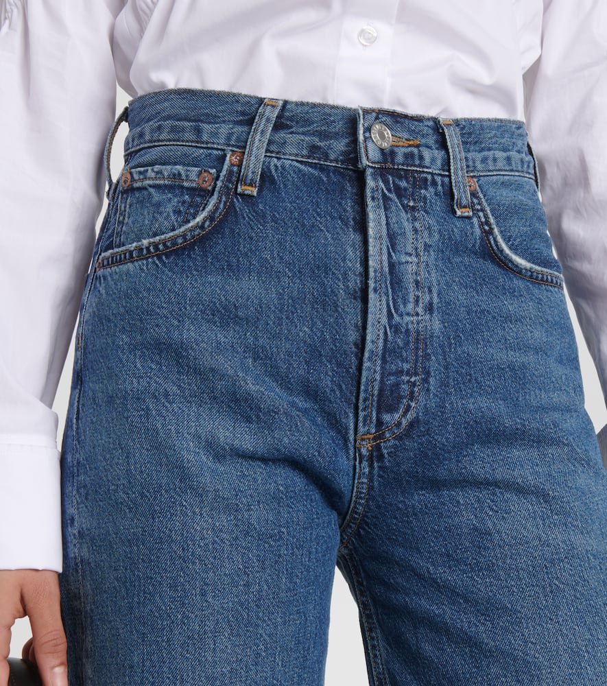 Ren high-rise cropped straight jeans