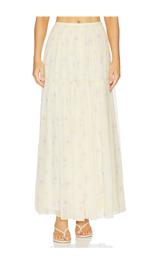 LoveShackFancy Positano Skirt in Yellow. 12. Also , 10, 2