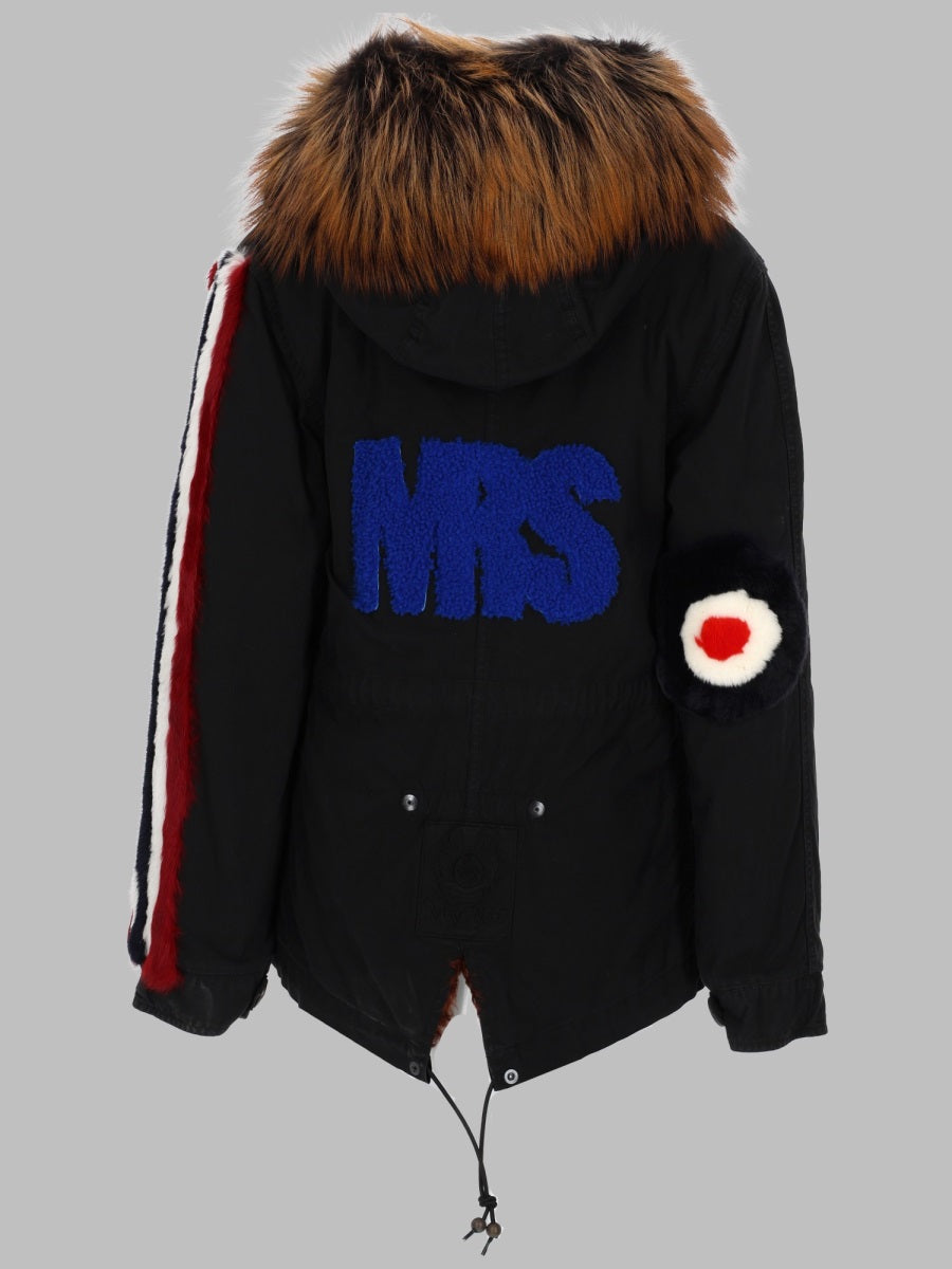 Mr & Mrs Italy Fur Patches Parka