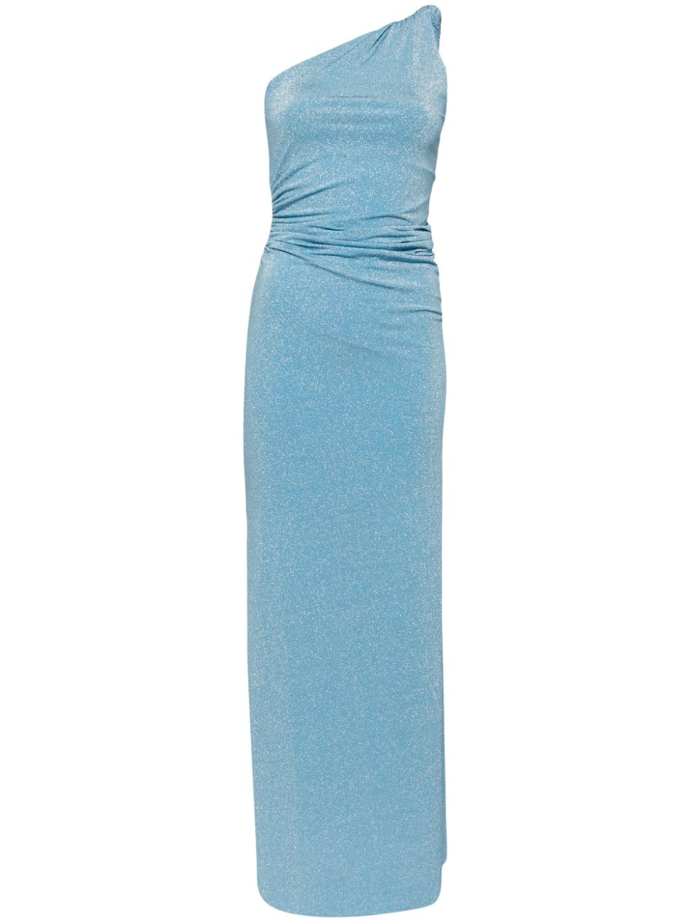 Celele one-shoulder maxi dress - Blue