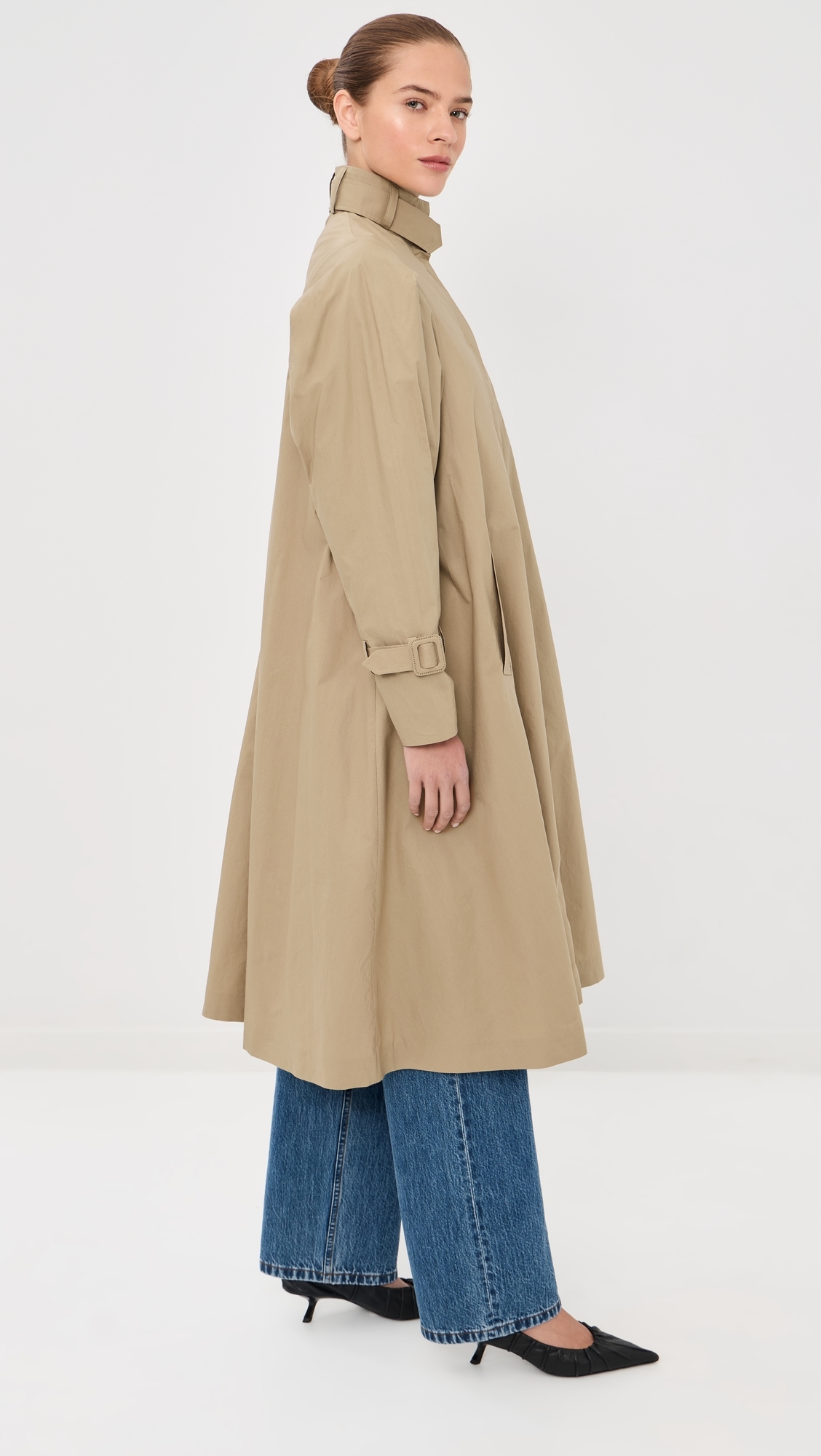 Chet Light Cotton Trench Coat Barley