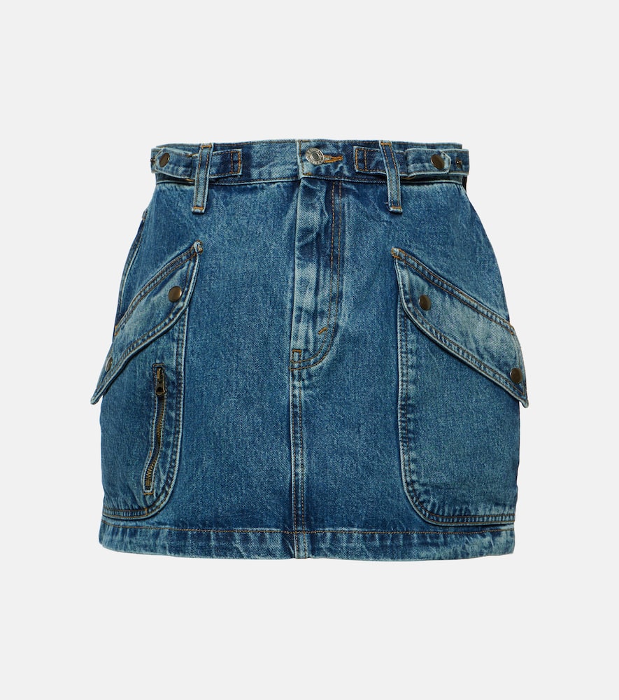 Re/Done Racer high-rise tapered cargo jeans
