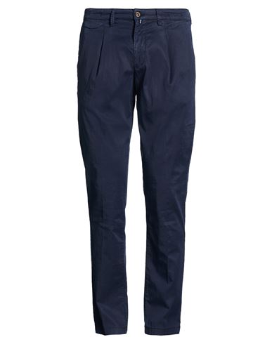 Man Pants Navy Size 28 Modal, Cotton, Elastane