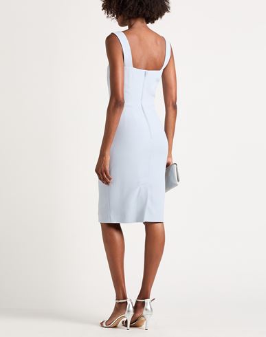 Woman Midi dress Light blue Size 2 Viscose, Acetate, Elastane