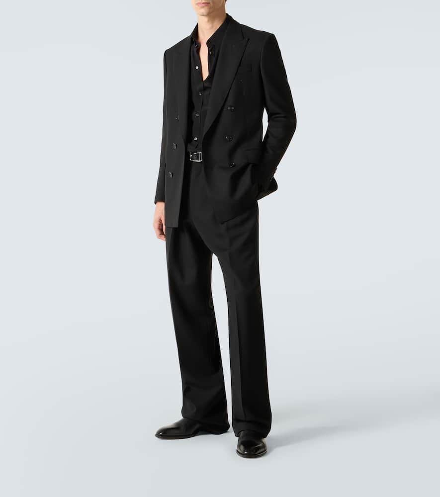 Silk crêpe de chine shirt