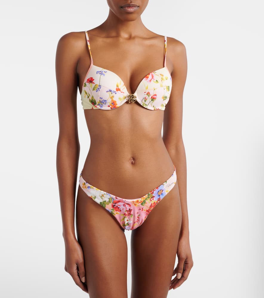 Printed bikini bottoms