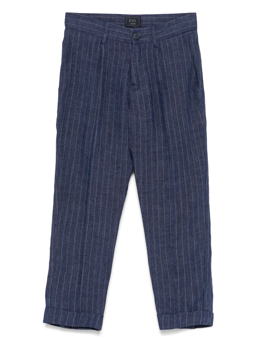 Pinstriped trousers - Blue