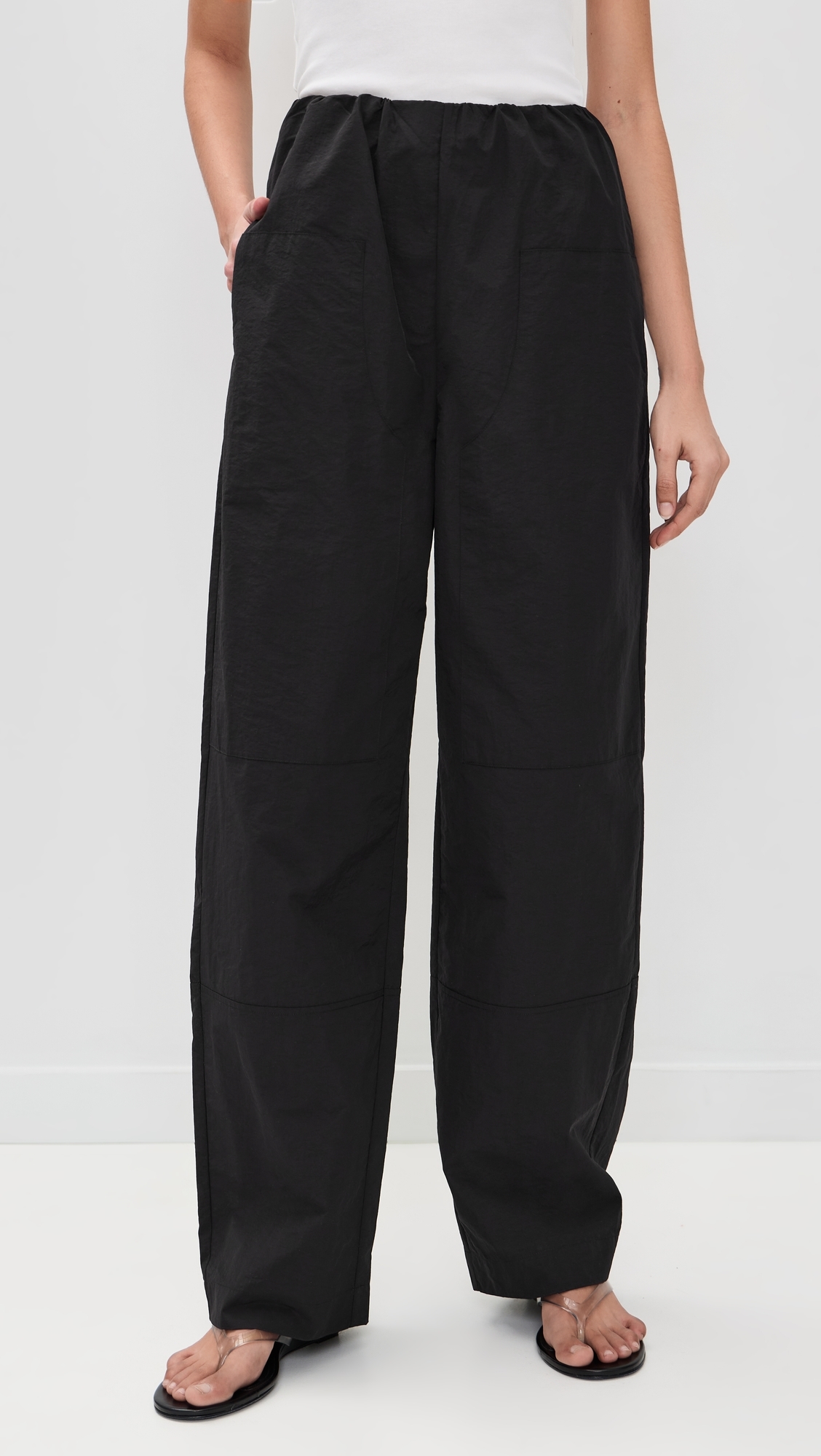 Cocoon Track Pants Black