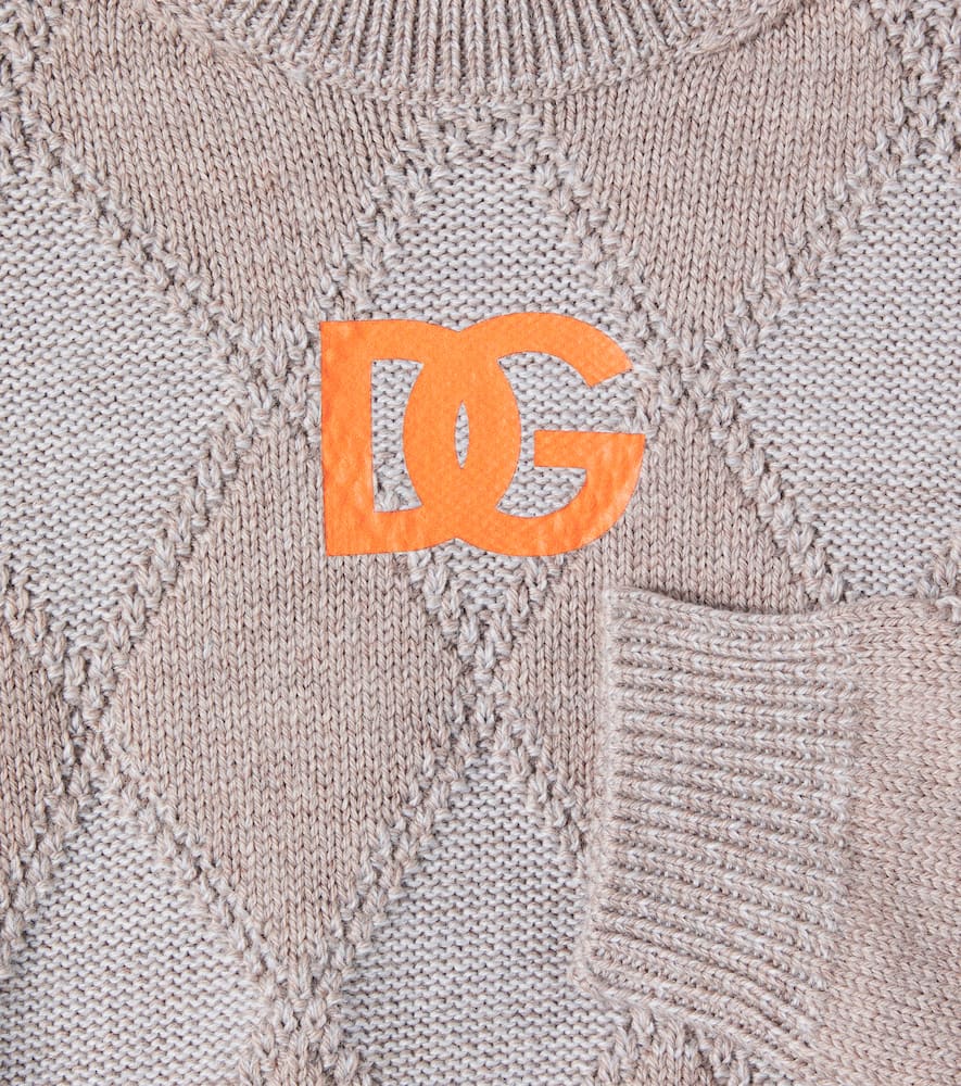 DG Intarsia wool sweater