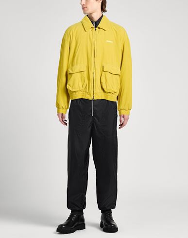 Man Jacket Yellow Size 5 Cotton