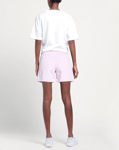Woman Denim shorts Lilac Size 26 Cotton