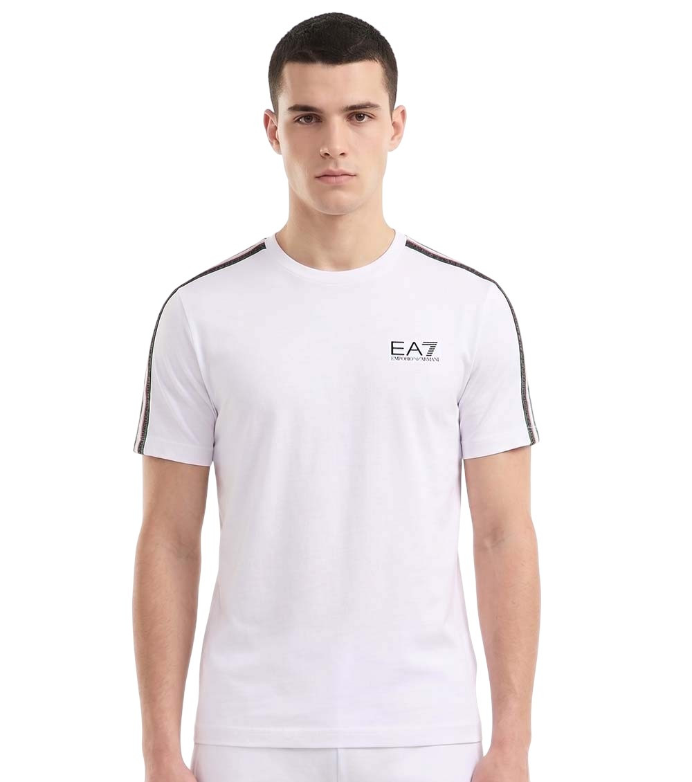 White Logo Crew Neck T-Shirt