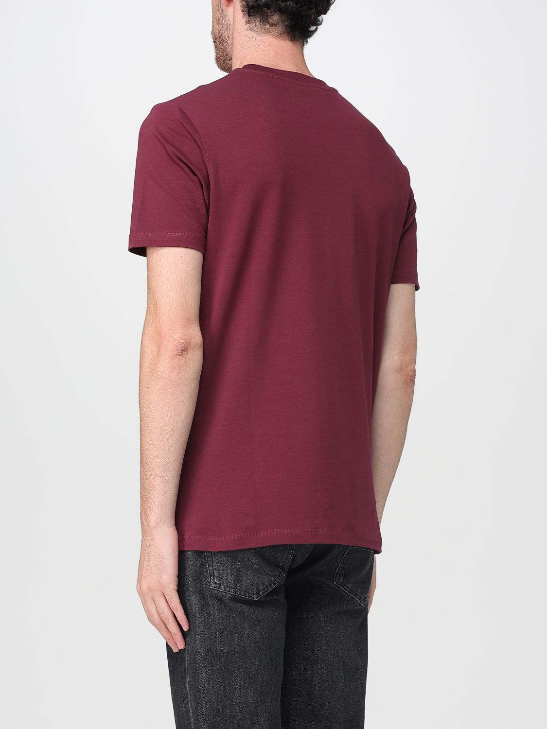 T-Shirt Men color Burgundy