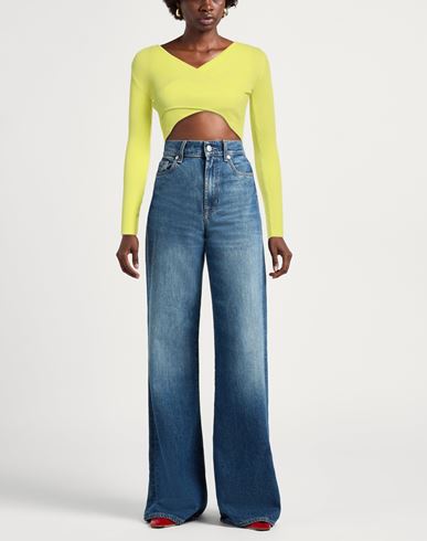 Woman Sweater Lime green Size ONESIZE Viscose, Polyester