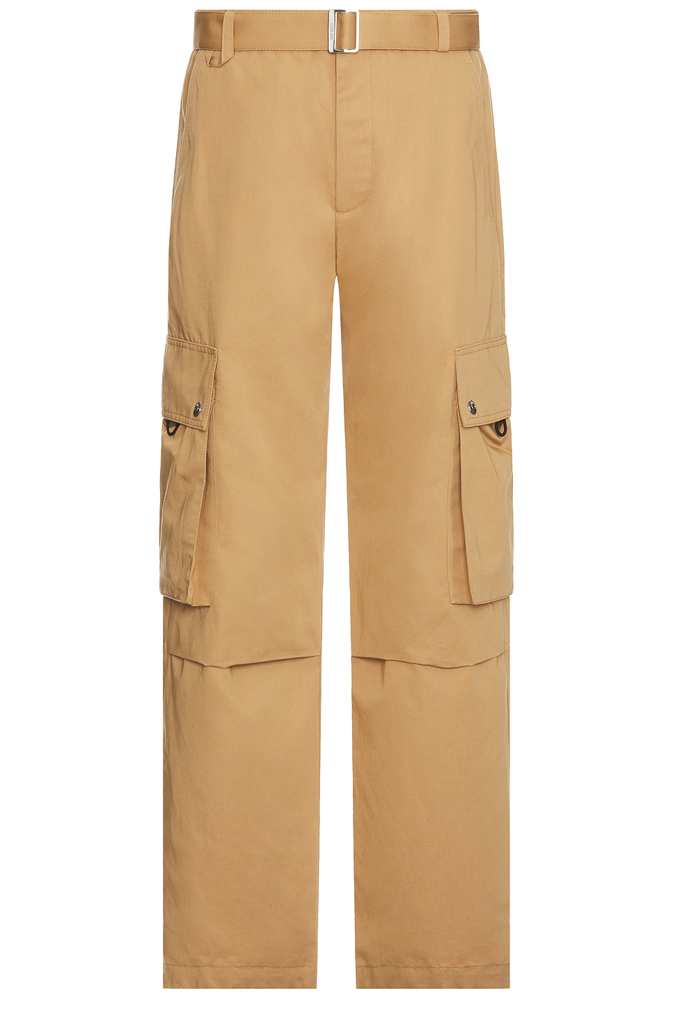 Jacquemus Le Cargo Wide Leg Trousers In Camel