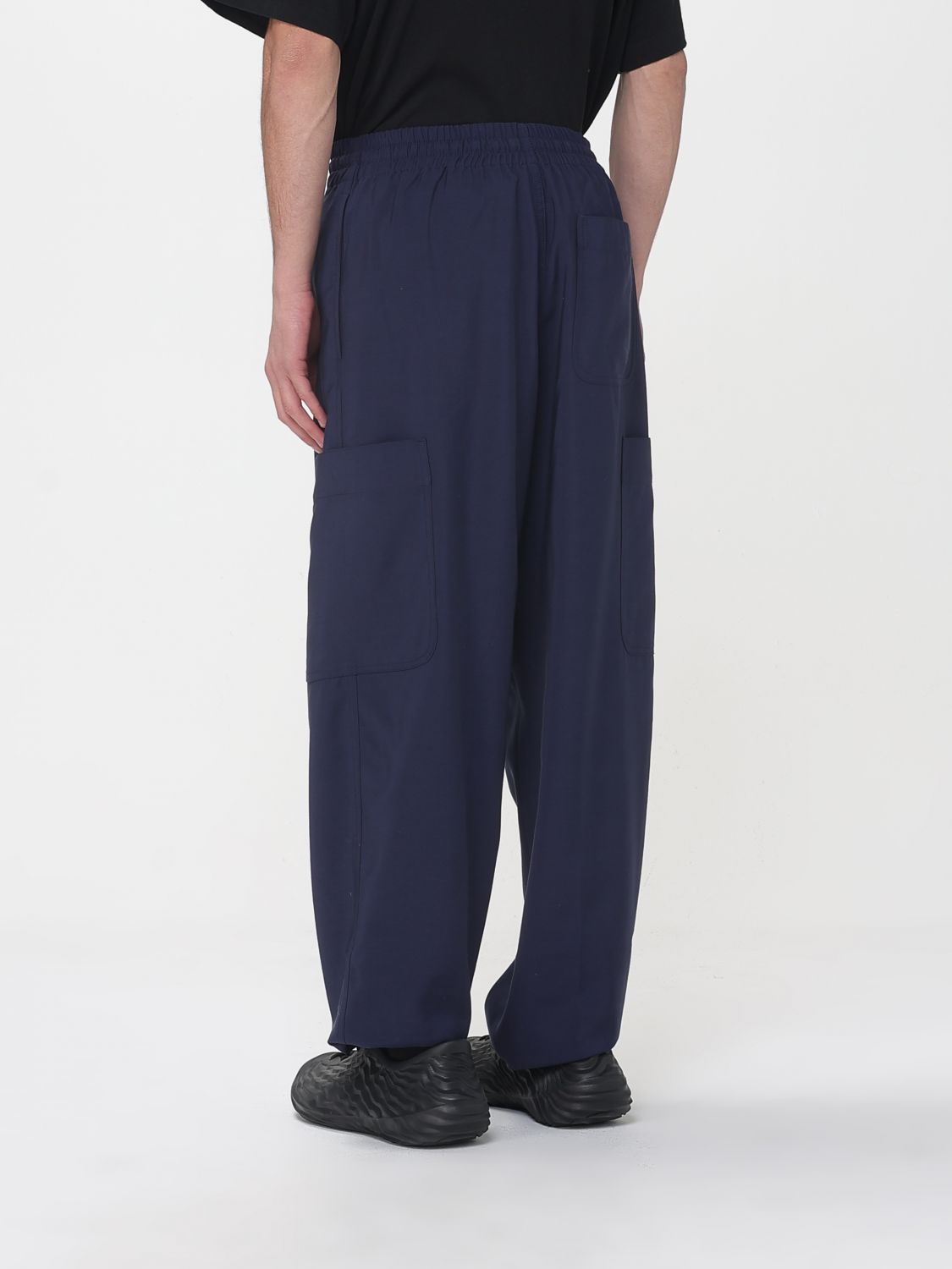 Pants Men color Blue