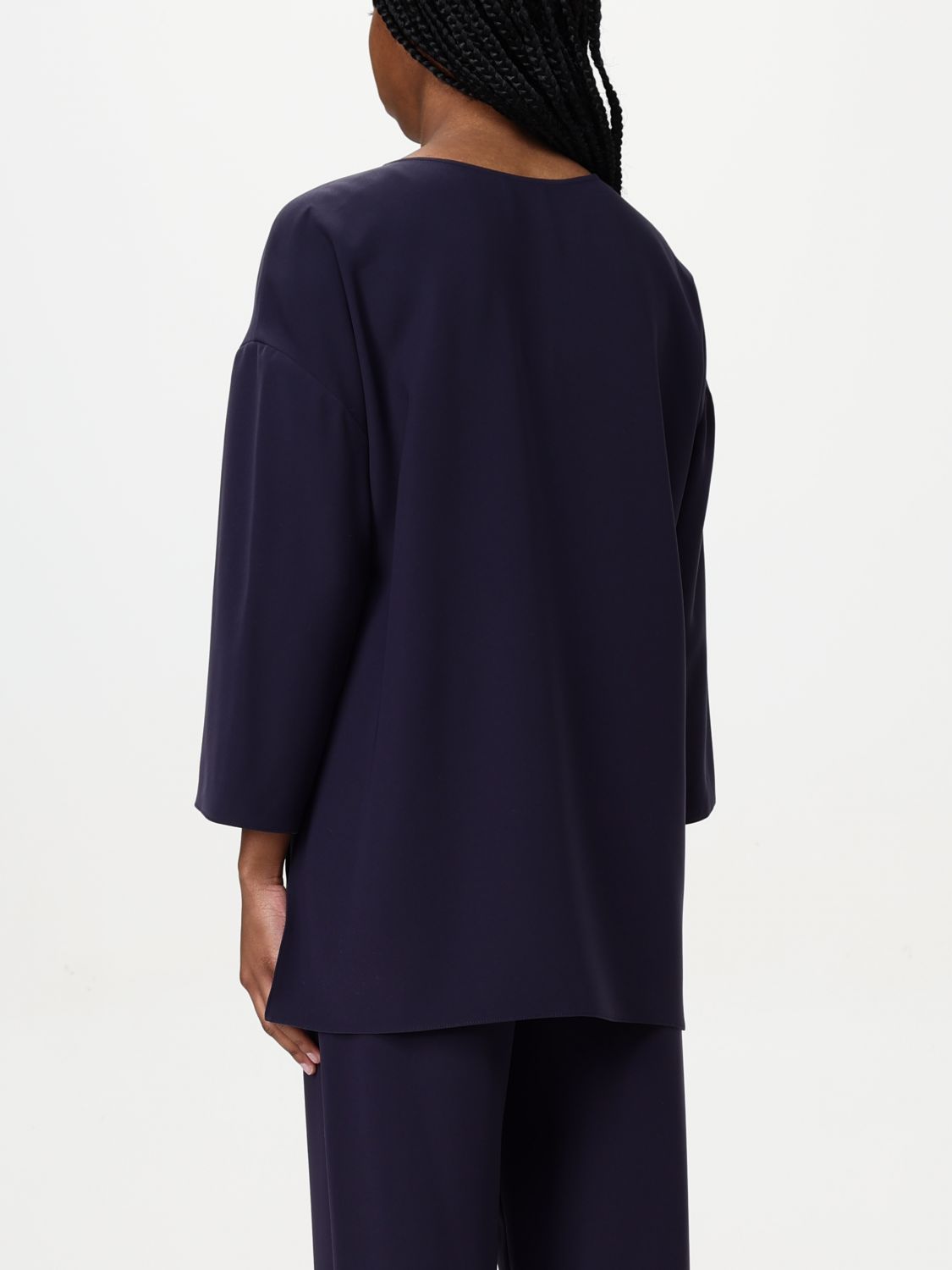 Top Woman color Grey