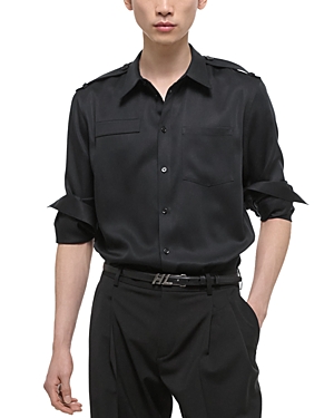 Long Sleeve Epaulette Shirt