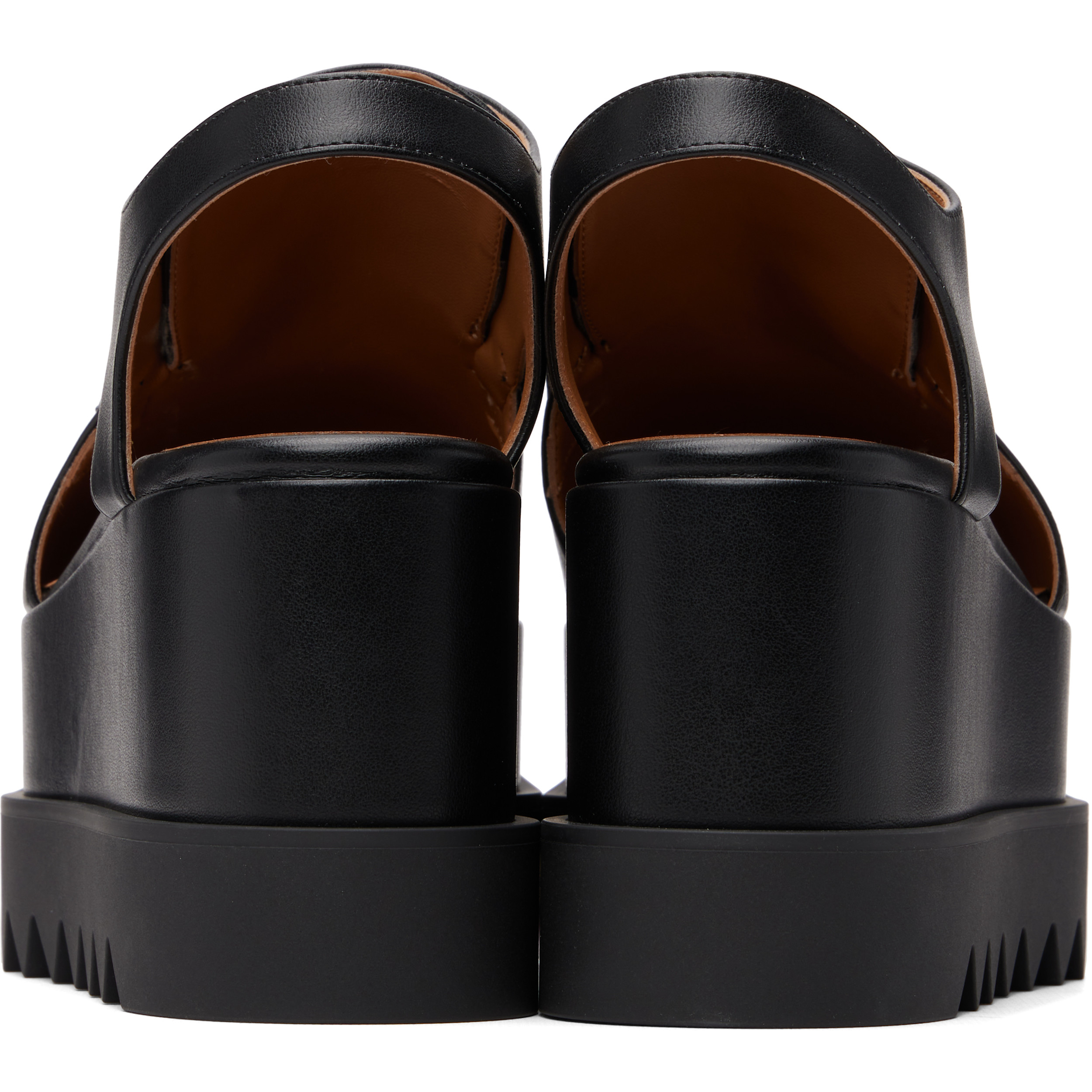 Black Elyse Slingback Derbys