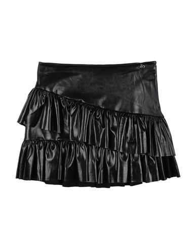 Relish Kid Girl Kids' skirt Black Size 10 Polyester, Elastane