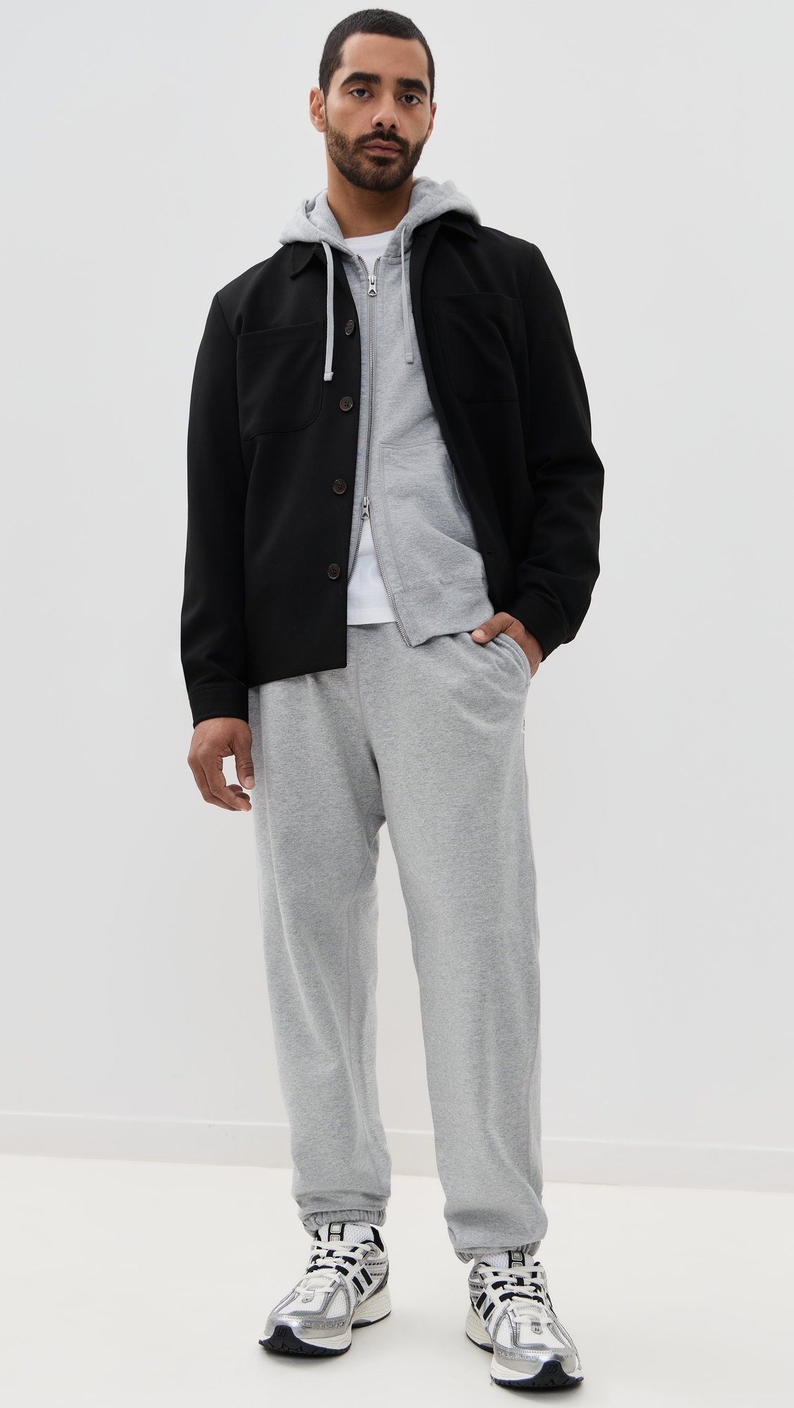 Reigning Champ Mid-Weight Terry Cuffed Relaxed Sweatpants Hgrey