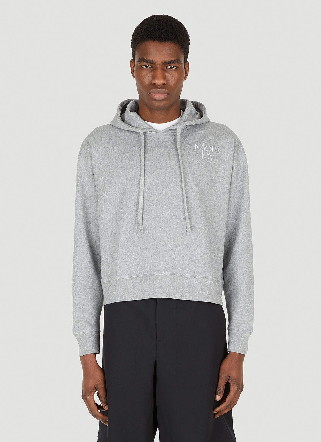 Cropped Hooded Sweatshirt