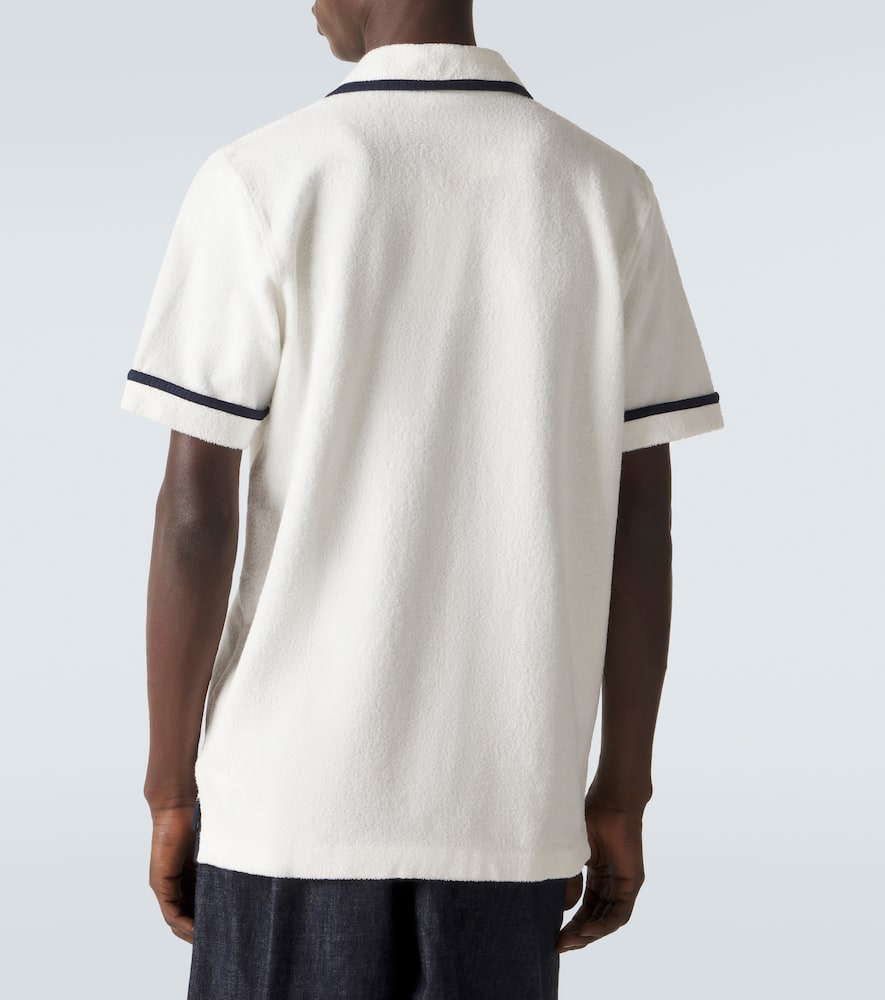 Ellery cotton terry polo shirt