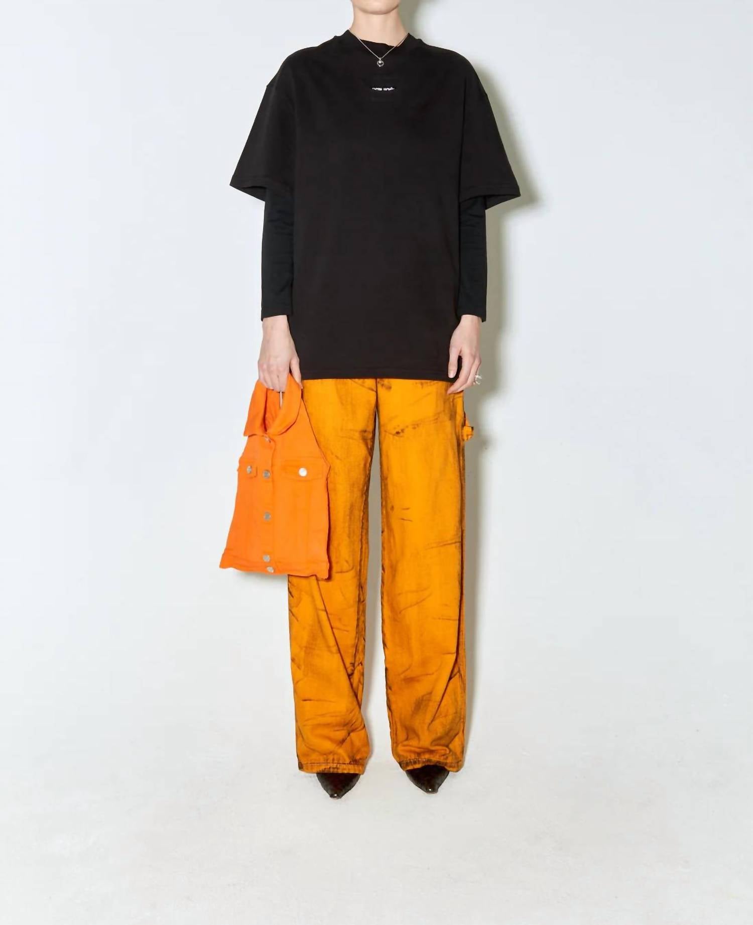 Timour T-Shirt In Black