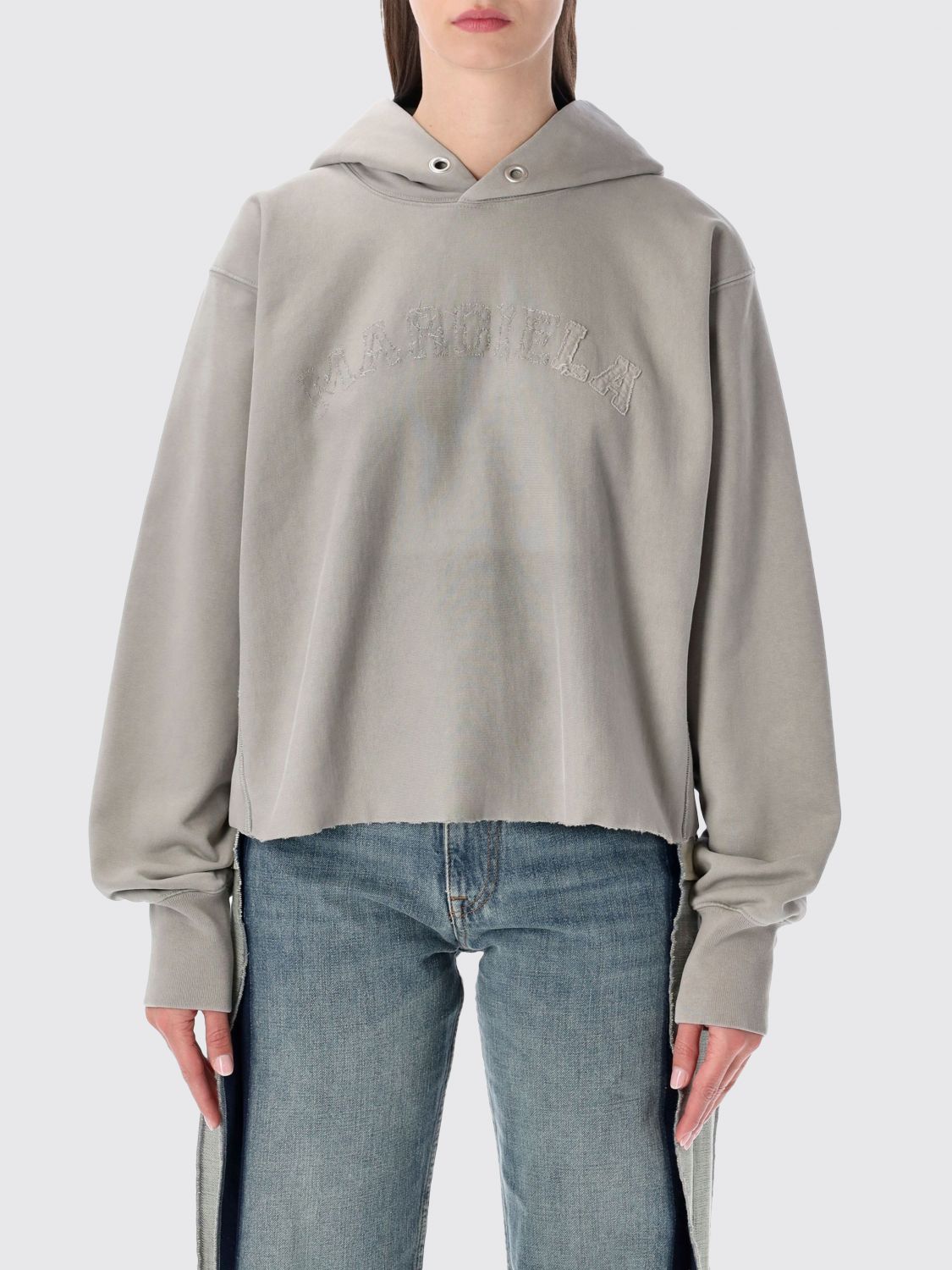 Sweatshirt Woman color Dove Grey