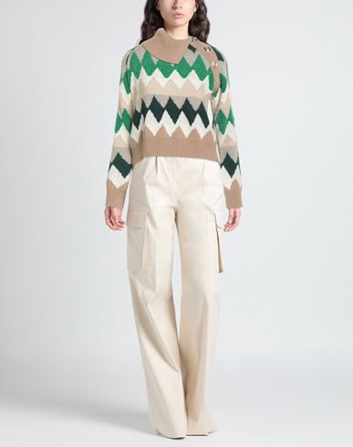 Woman Sweater Beige Size S Wool, Viscose, Textile fibers, Alpaca wool, Virgin Wool