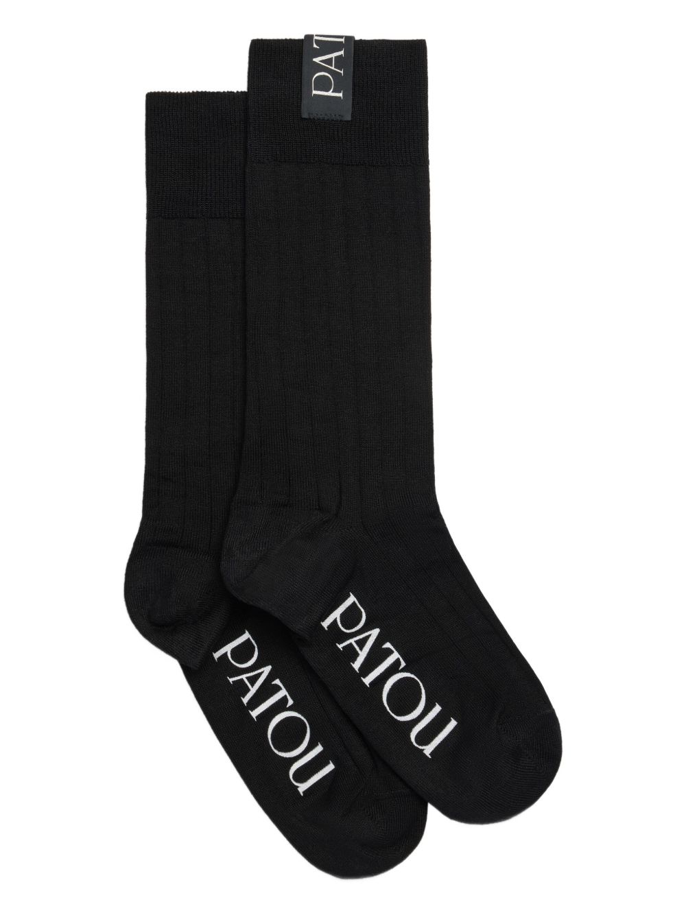 Ribbed socks - Black