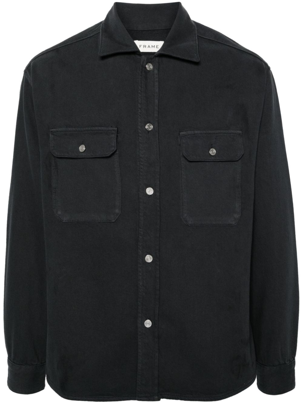 Textured Terry Overshirt