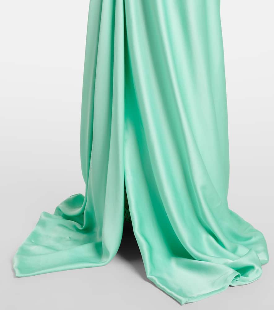 Nova Cocotte satin corset gown