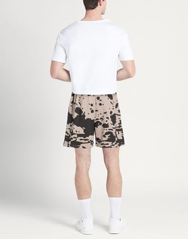 Man Shorts & Bermuda Shorts Taupe Size S Cotton
