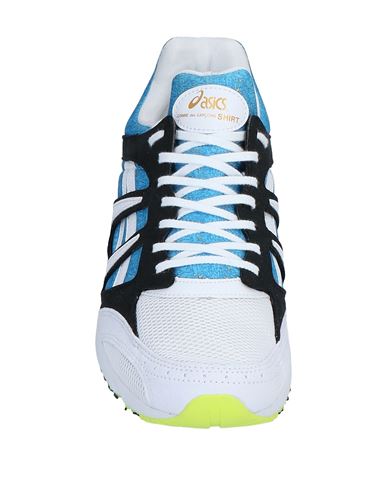 Comme Des Garçons Shirt X Asics Man Sneakers Sky blue Size 7 Textile fibers