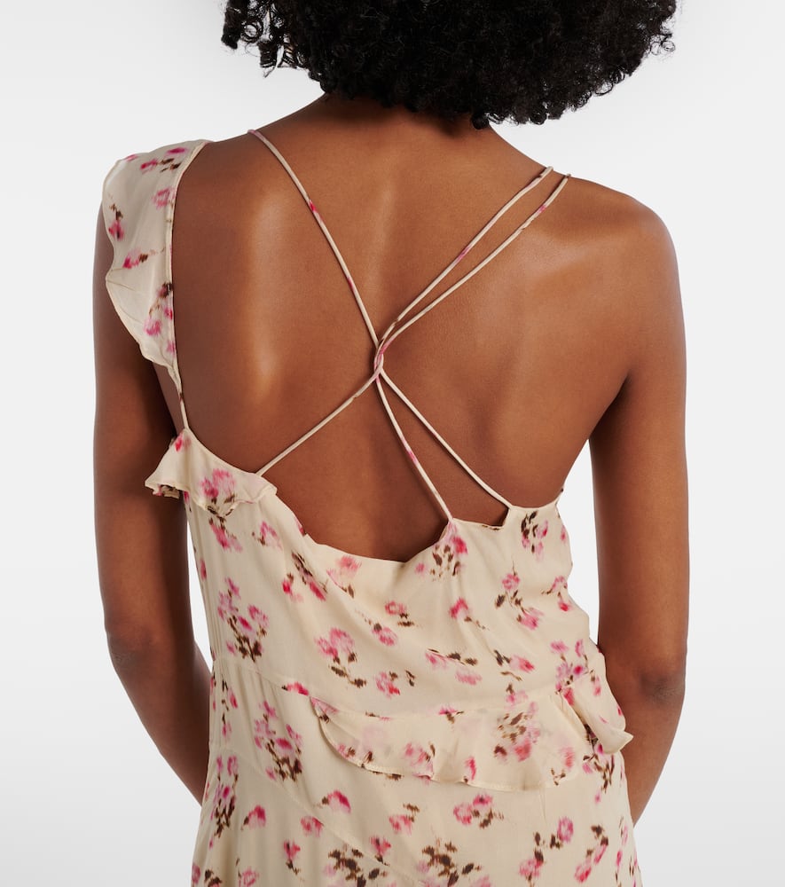 Luxie floral midi dress