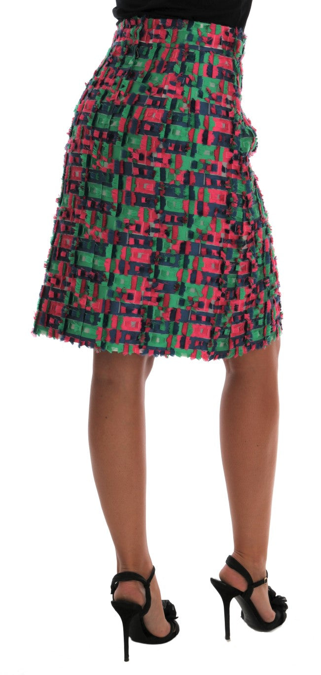 Jacquard Skirt — Multicolor