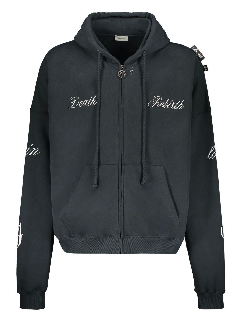 Isabella 1985 zip-up hoodie - Grey