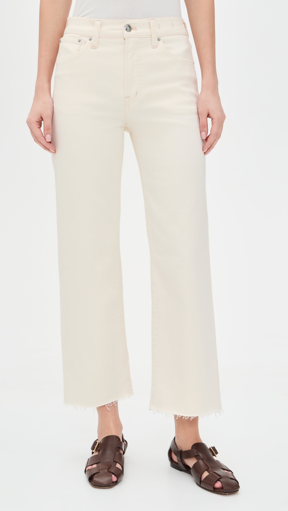 The Perfect Vintage Crop Jeans Vintage Canvas