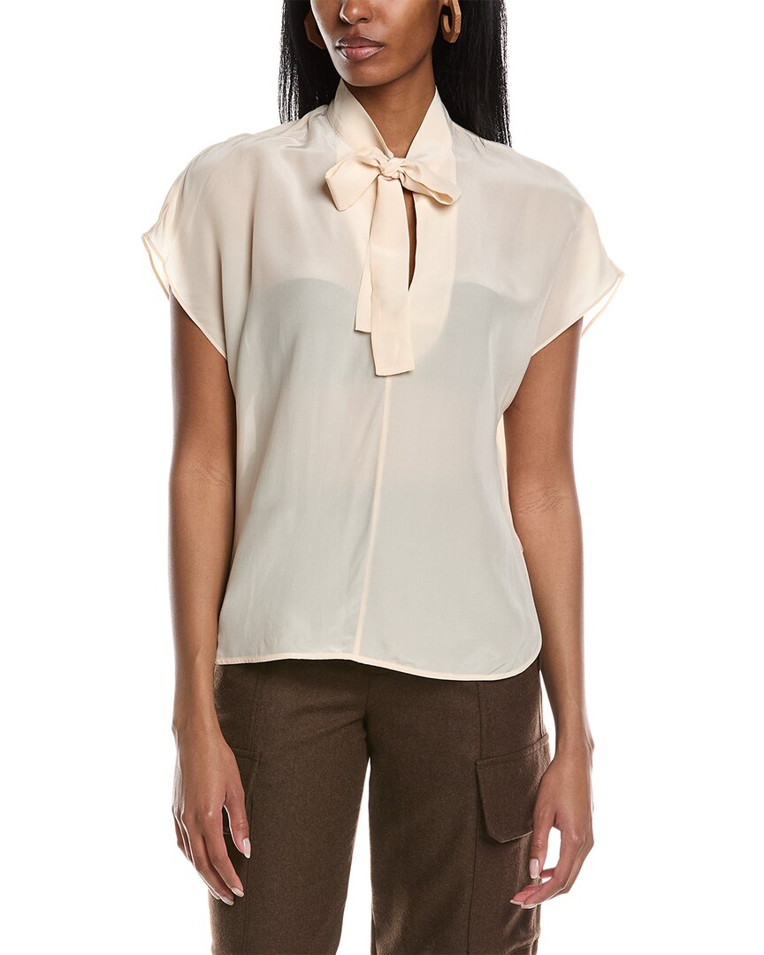 Ashley Silk-Blend Blouse