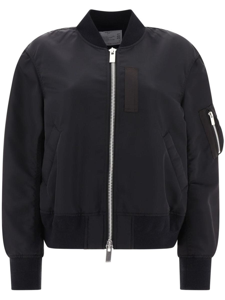 Nylon Bomber Jacket