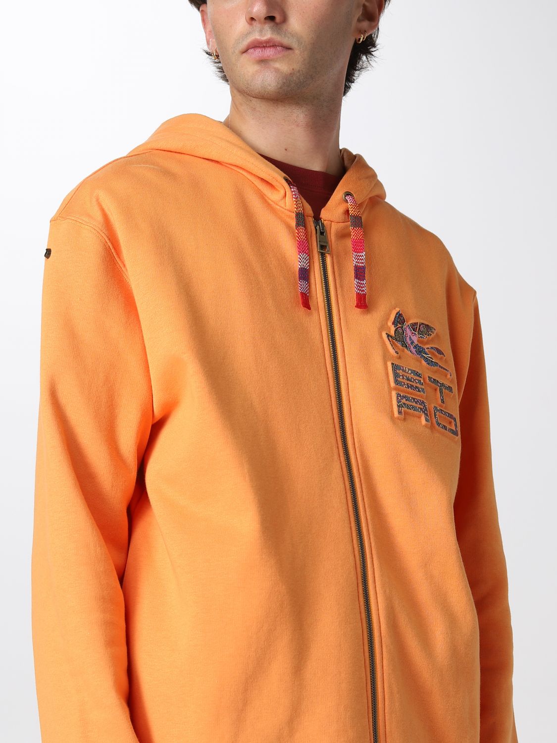Sweatshirt Men colour Orange
