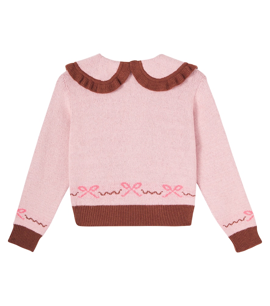 Harriet jacquard cardigan