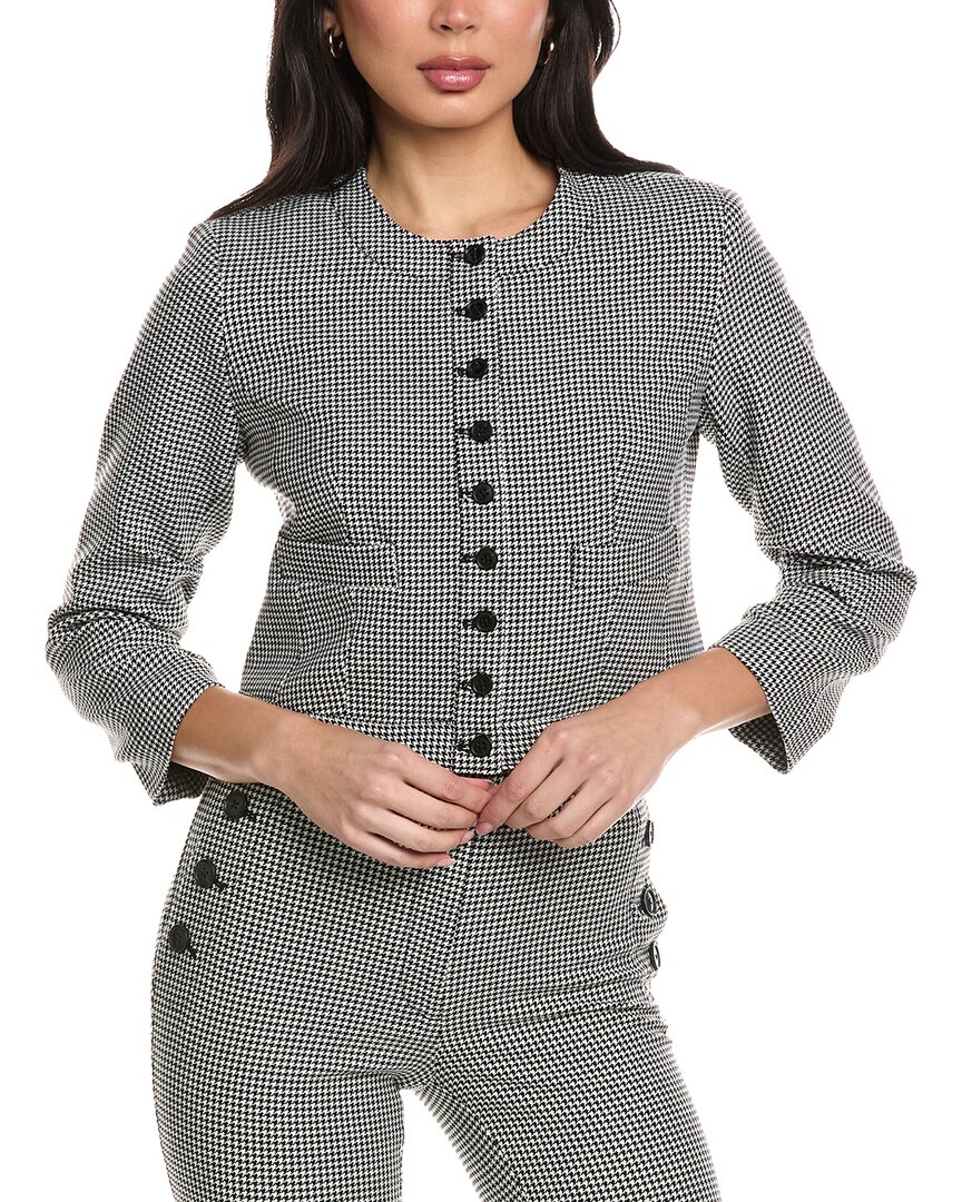 Piera Ruched Sleeve Jacket