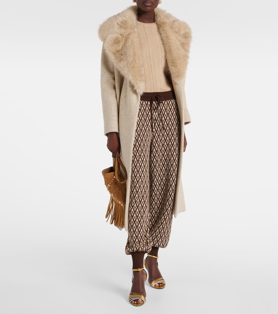 Toute la V virgin wool sweatpants