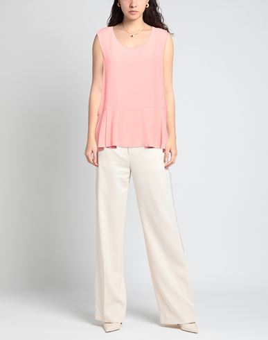 Woman Top Pink Size 2 Acetate, Silk
