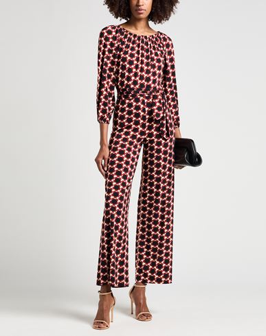 Woman Jumpsuit Brick Size 8 Polyamide, Elastane