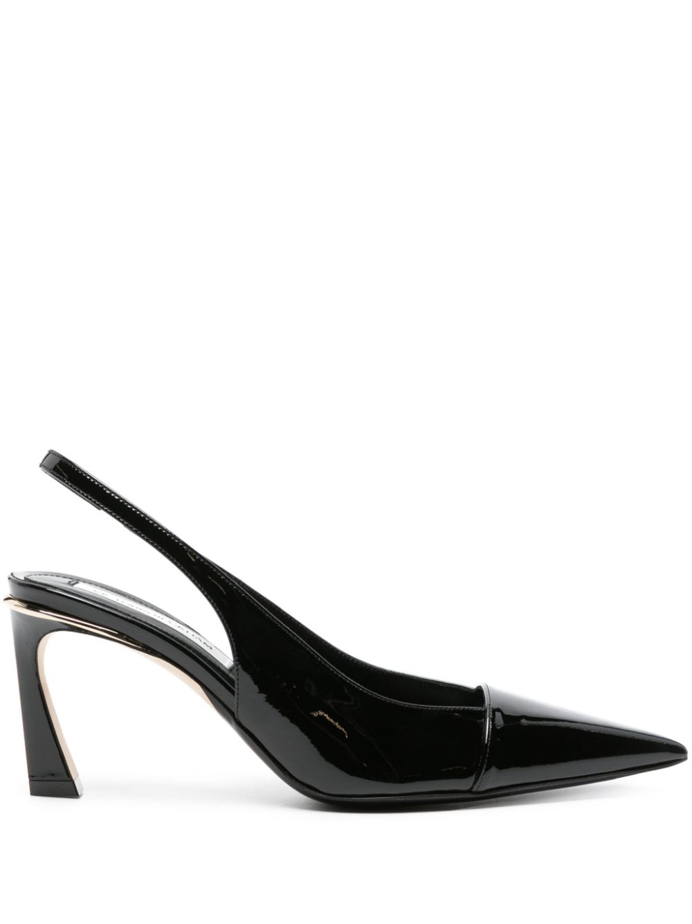 75mm patent-leather pumps - Black