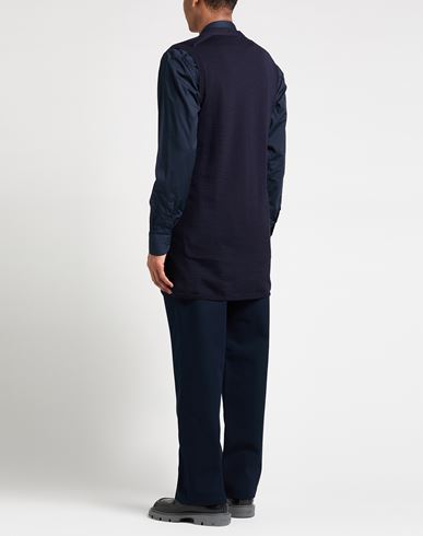 Comme Des Garçons Shirt Man Cardigan Midnight blue Size S Wool